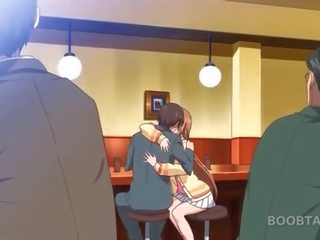 Rūdmataina anime skola lelle seducing viņai erotisks skolotāja