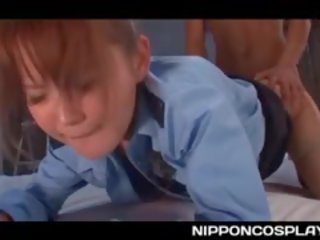 Hot Ass Jap Police Woman Slit Pounded And Mouth Fucked Hard
